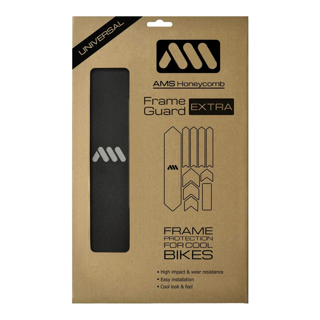 All Mountain Style Honeycomb Frame Guard - Black - Image 3