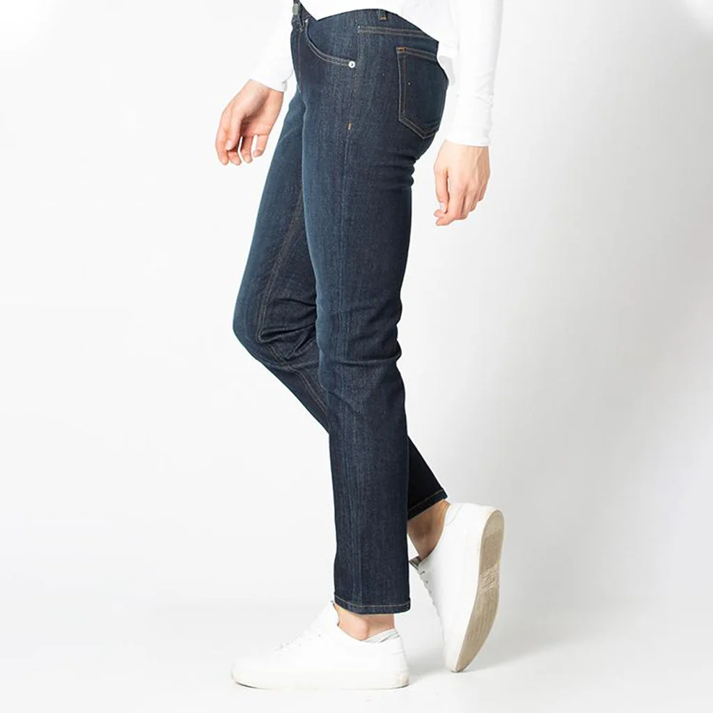 Duer Performance Denim Mid Rise Slim Straight - Image 3