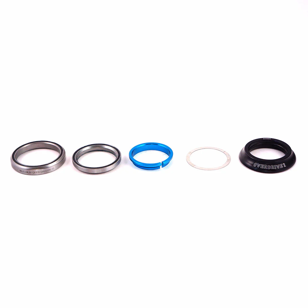 Giant OD2 Overdrive 2 Road Tapered Integrated Headset Stainless (1-1/2"-1-1/4") - Image 2