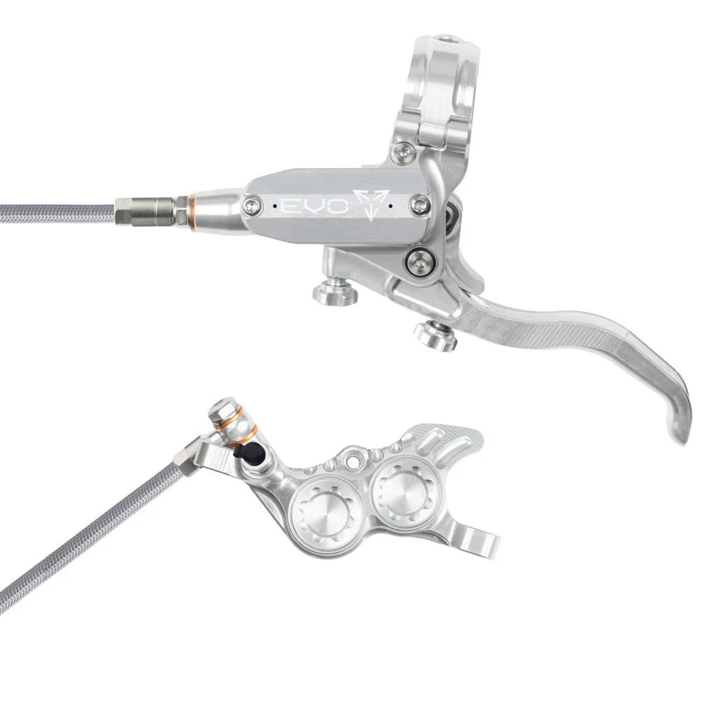 Hope Tech EVO GR4 BRAIDED Disc Brake (No Rotor) - Image 3