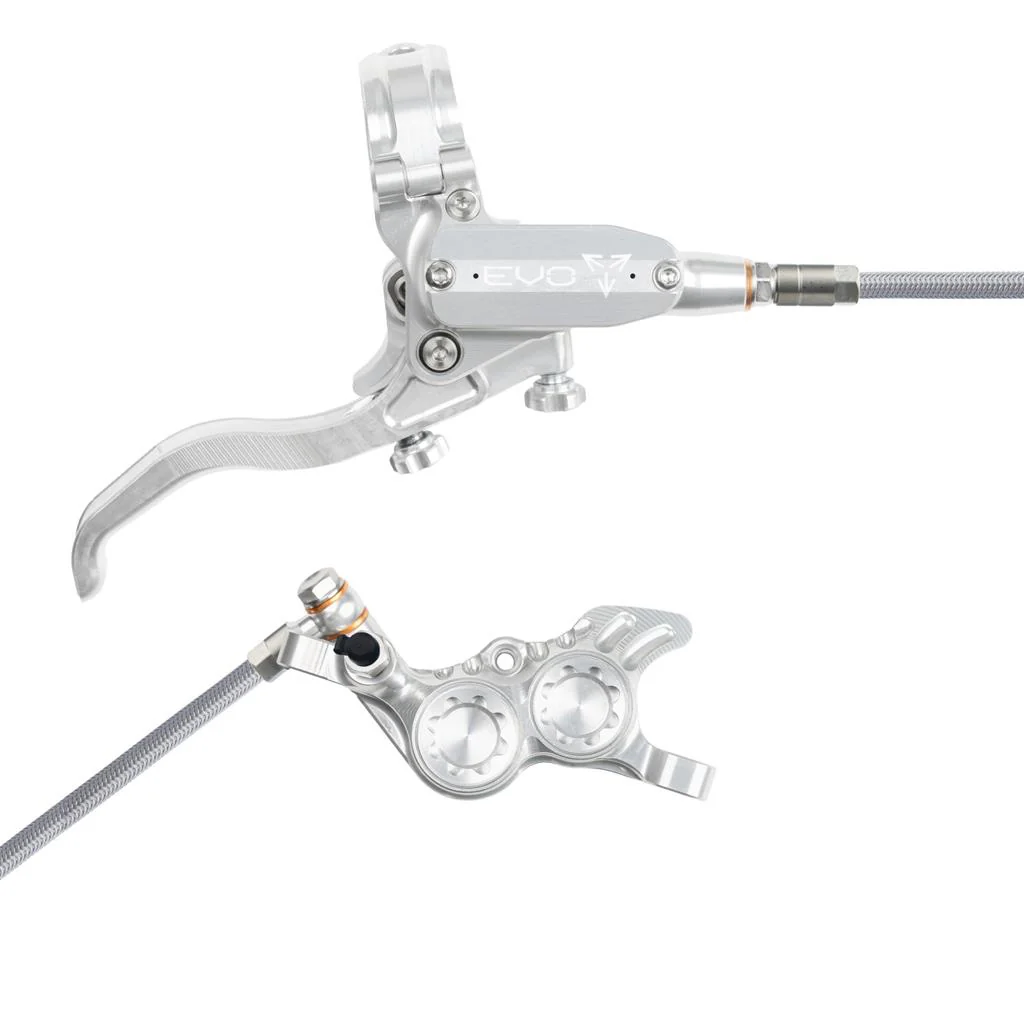 Hope Tech EVO GR4 BRAIDED Disc Brake (No Rotor) - Image 4