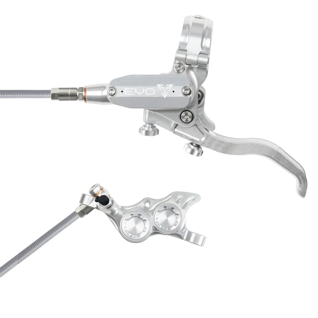 Hope Tech EVO TR4 BRAIDED Disc Brake (No Rotor) - Image 3