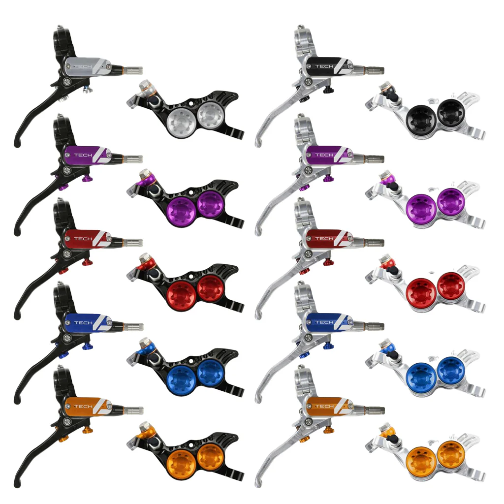 Hope Tech 4 V4 Braided Disc Brake (No Rotor) - Image 14