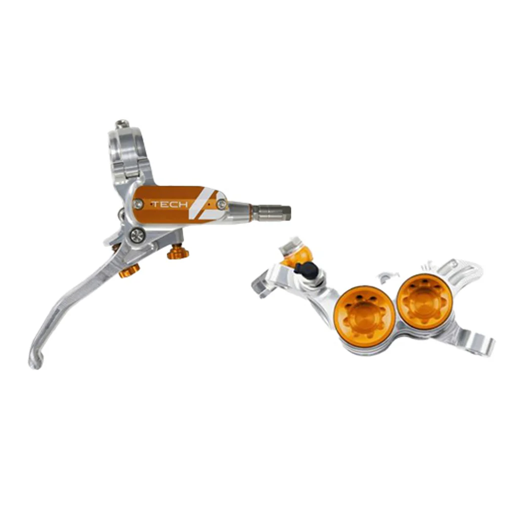 Hope Tech 4 V4 Braided Disc Brake (No Rotor) - Image 8
