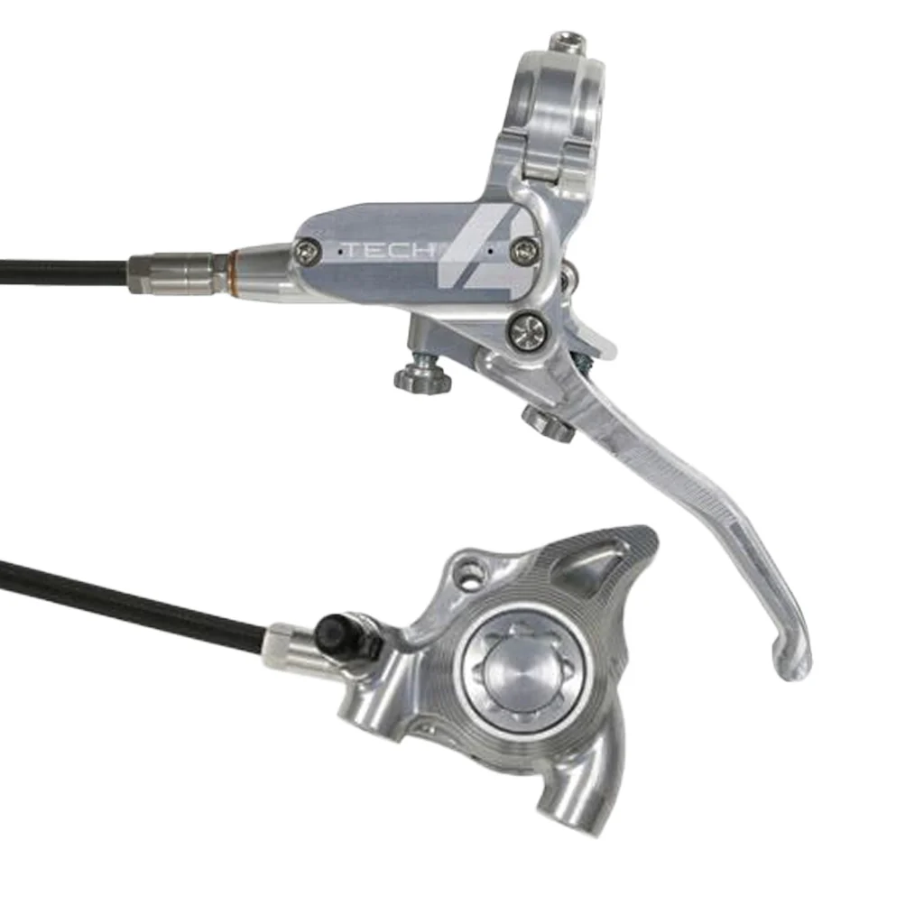 Hope Tech 4 X2 Flat Mount Disc Brake (No Rotor) - Image 2