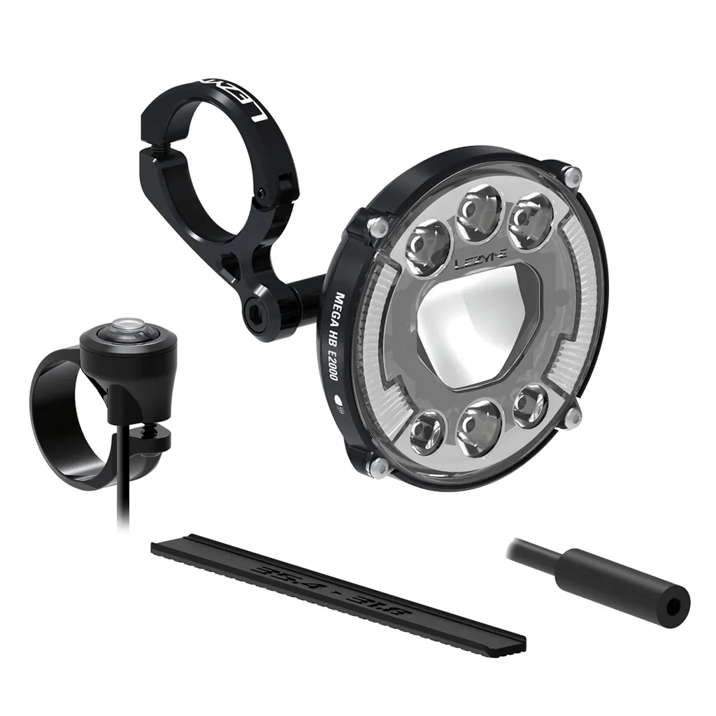Lezyne E-bike Mega HB StVZO E2000 - LED Front Bike Light For E-bikes - Image 2
