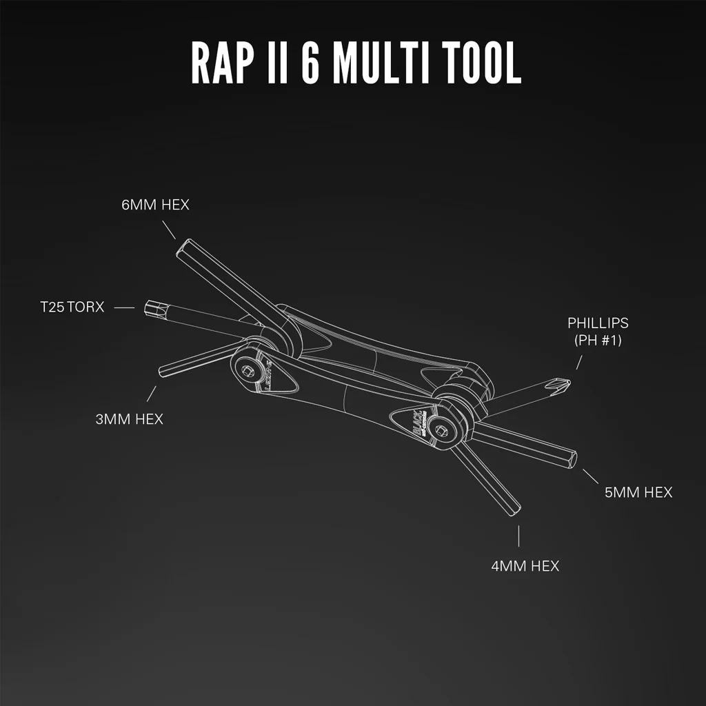 Lezyne RAP II 6 Multi-Tool - Image 2