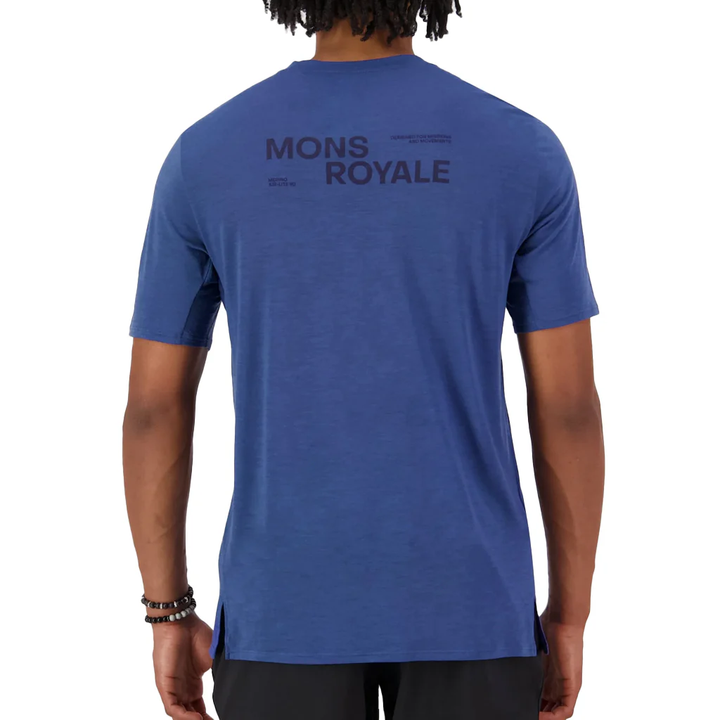 Mons Royale Mens Aero Ultralight Merino T-Shirt - Image 2