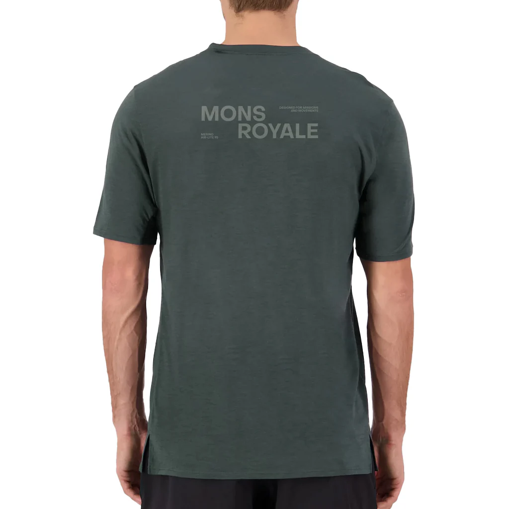 Mons Royale Mens Aero Ultralight Merino T-Shirt - Image 4