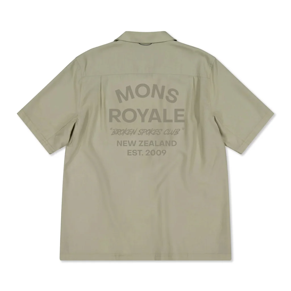 Mons Royale Mens Breezer Merino Short Sleeve Shirt