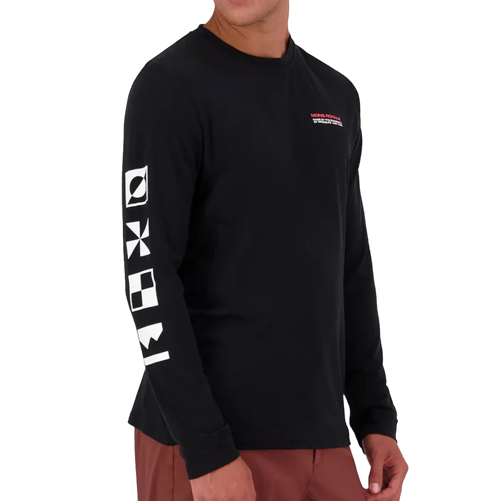 Mons Royale Men's Icon Merino Long Sleeve - Image 6