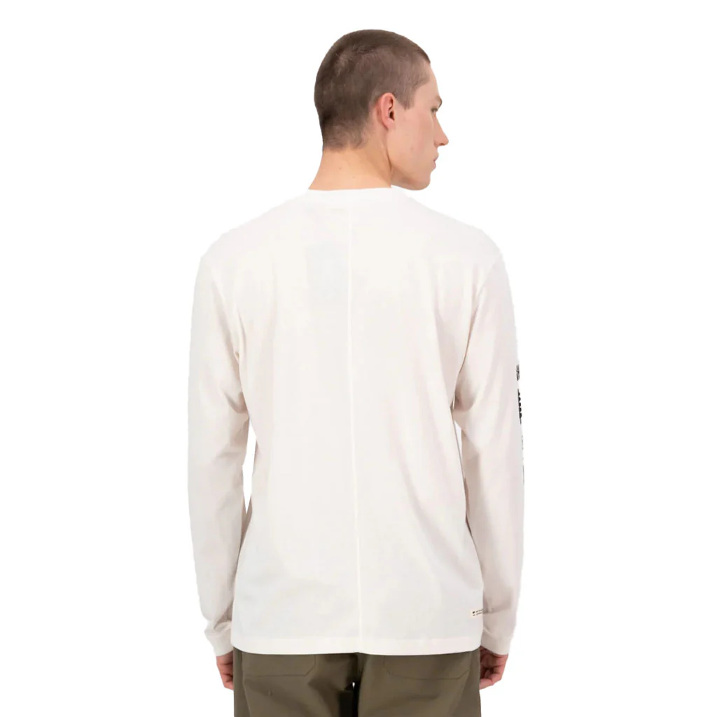 Mons Royale Men's Yonder Merino Organic Cotton Long Sleeve - Image 6