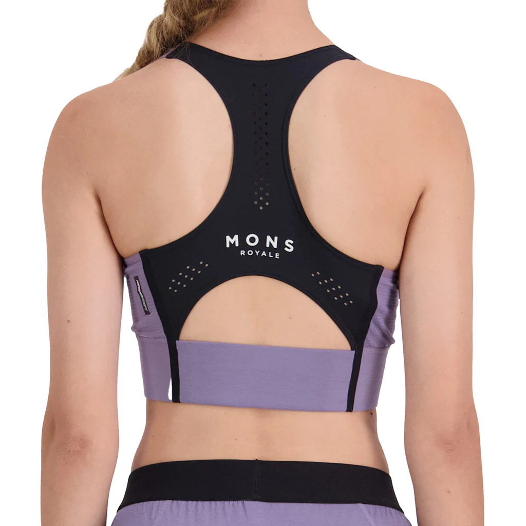 Mons Royale Women's Stratos Merino Shift Sports Bra - Image 2
