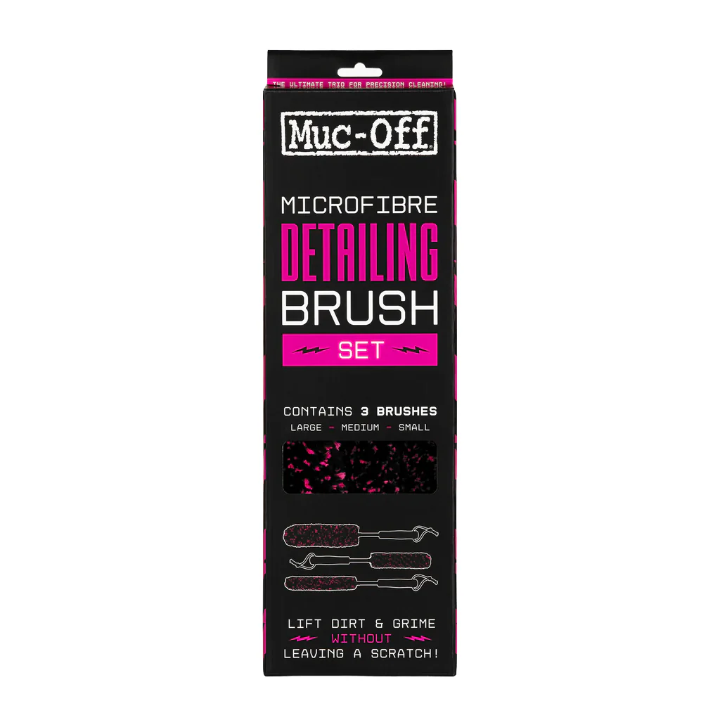 Muc-Off Microfibre Detailing Brush Set x 3 - Image 3