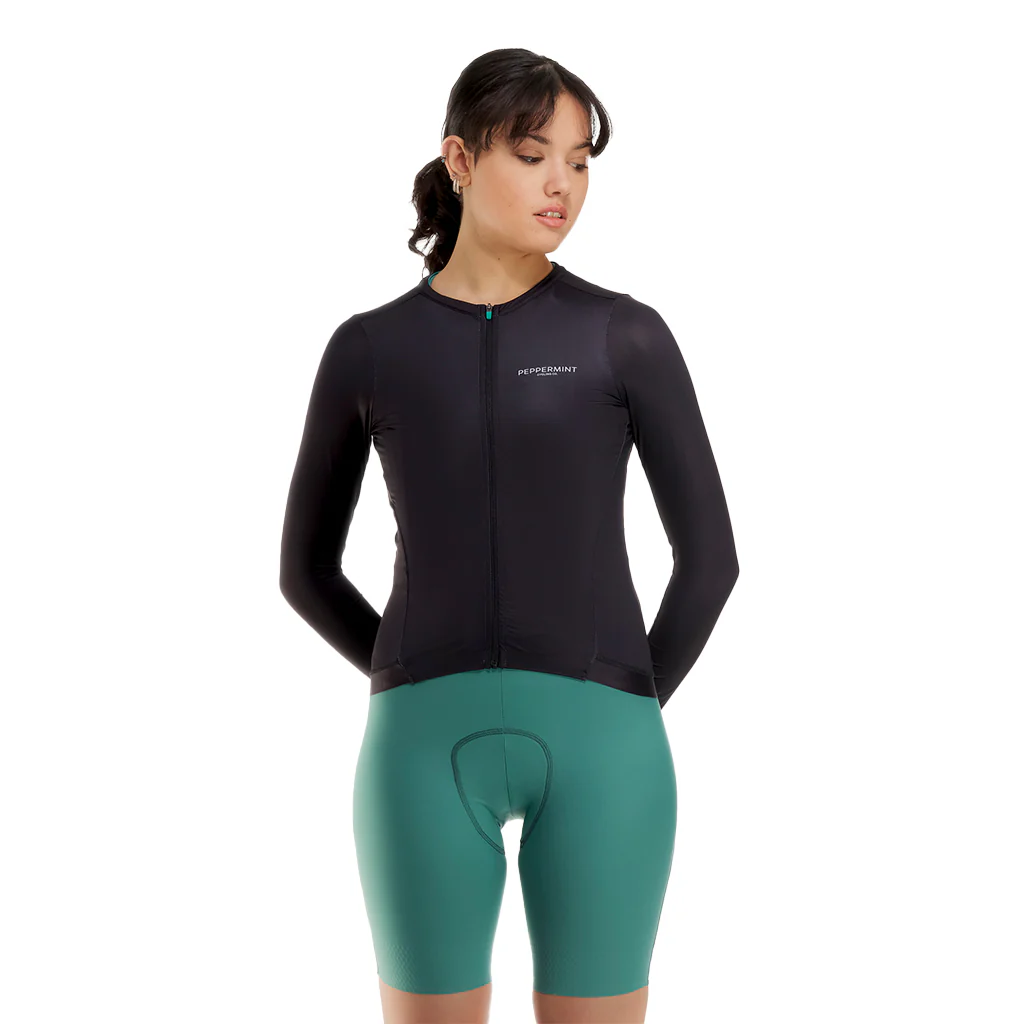 Peppermint Cycling Co. Signature Long Sleeve Jersey Women's - Image 5