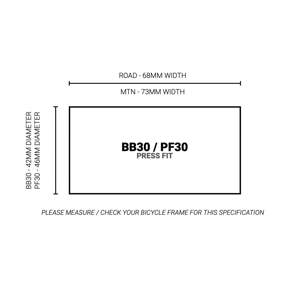 Praxis Works Conversion Bottom Bracket - Shimano/BB30/PF30 - Image 3