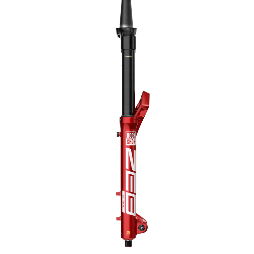RockShox Zeb Ultimate - Electric Red/Gloss - Image 3