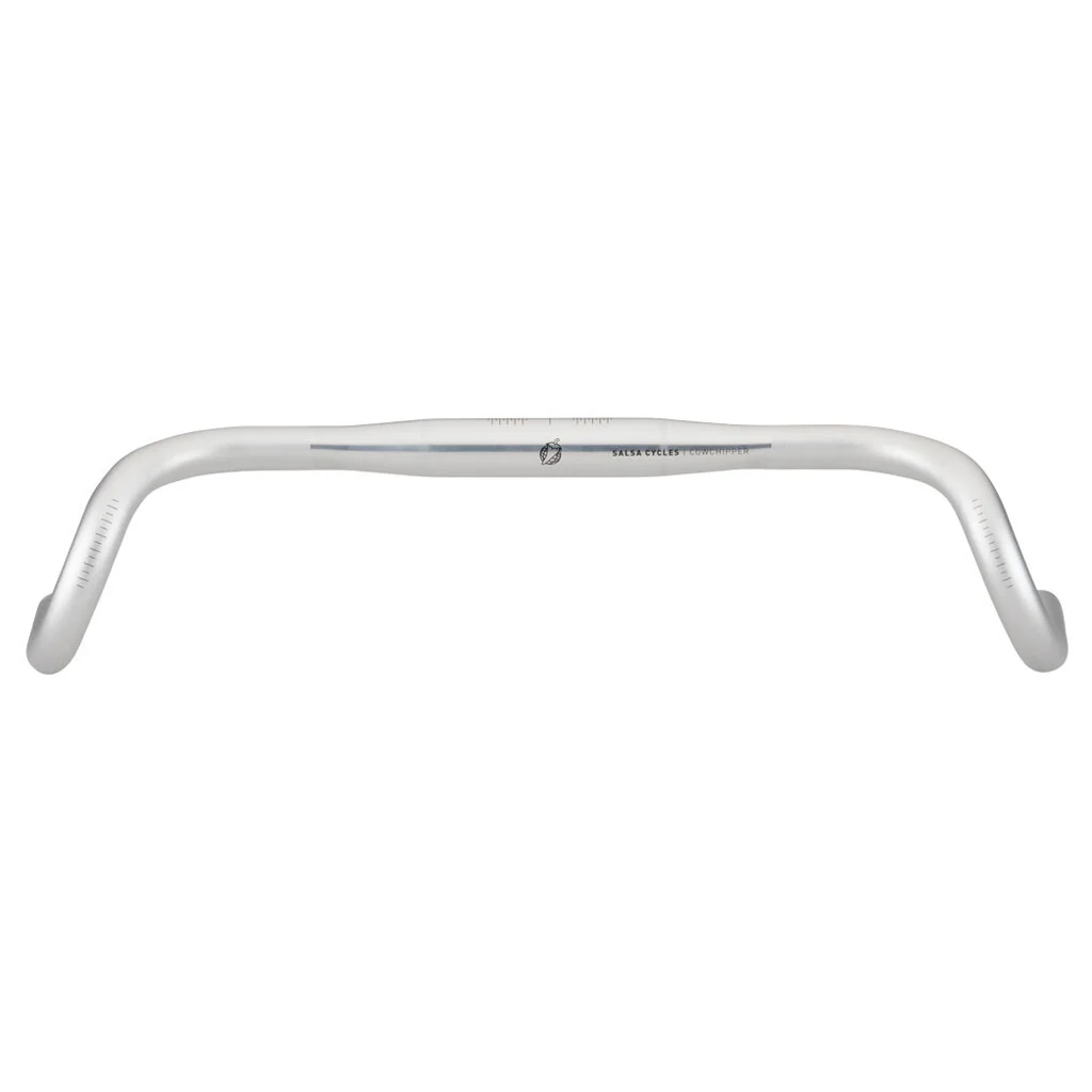 Salsa Cowchipper Deluxe Aluminum Bar Silver