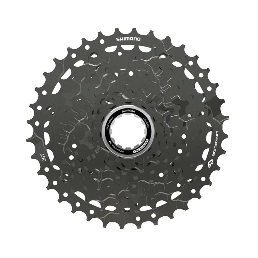 Shimano CS-LG400-9 CUES Linkglide 9-Speed Cassette - Image 4