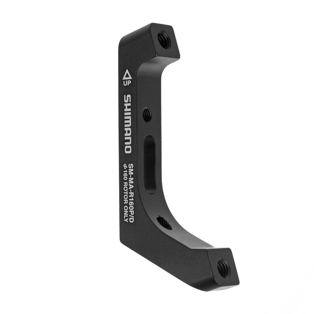 Shimano SM-MA-R160P/D Flat Mount to Post Mount 160mm Rear Disc Brake Mount Adapter