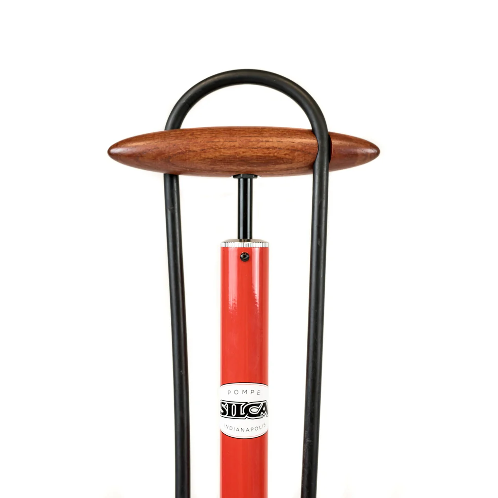 Silca Pista Red Floor Pump - Image 2
