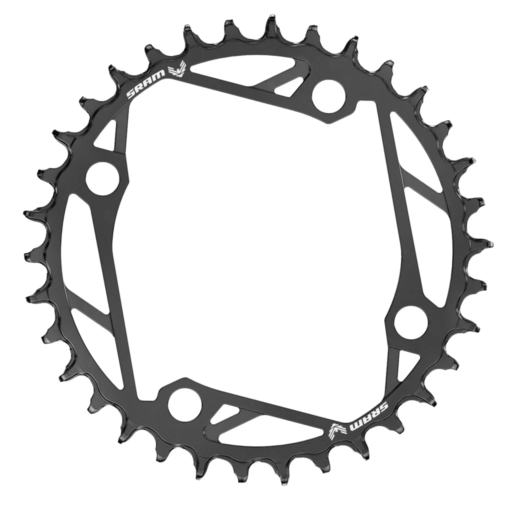 SRAM Eagle Transmission E-MTB 12-Speed 4-Bolt Chainring 104 BCD - Image 3