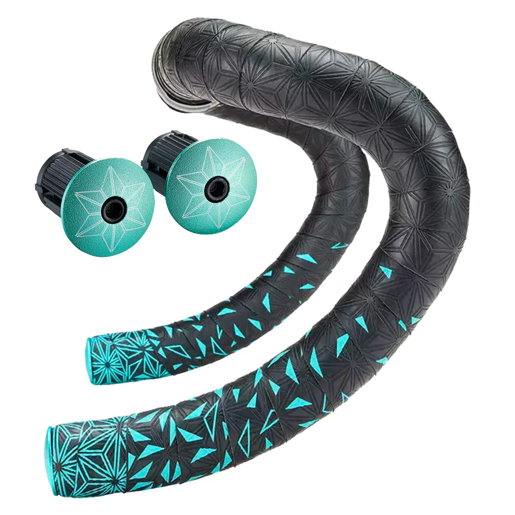 Supacaz Super Sticky Kush Star Fade Road Bar Tape - Image 9