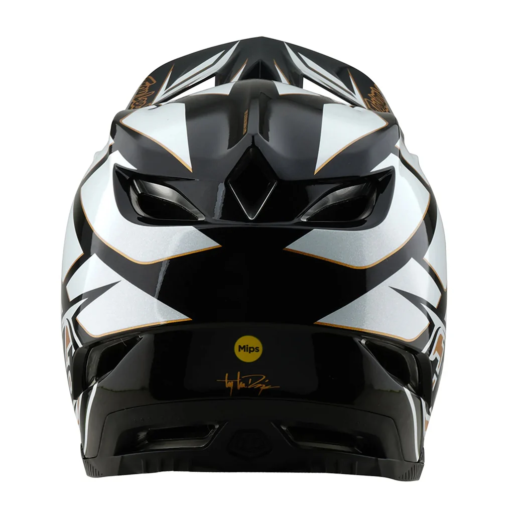 Troy Lee Designs D4 Composite Helmet w/MIPS - Ghostwing - Image 2
