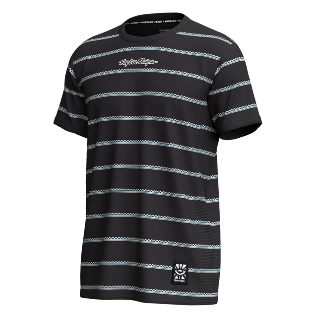 Troy Lee Designs Skyline Short Sleeve Ride Tee - Checked Out - Image 3