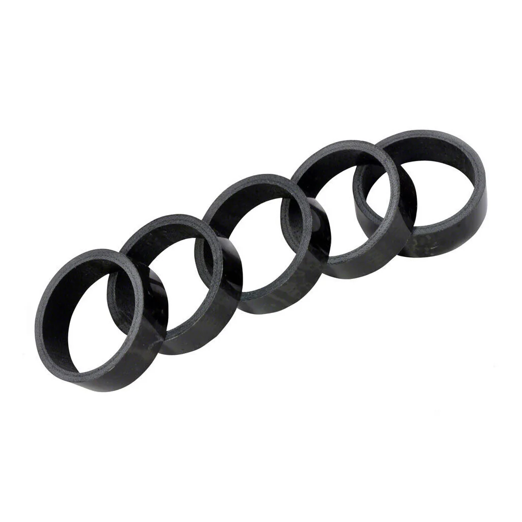 Wheels Manufacturing 1-1/8'' Gloss Carbon Headset Spacer - Image 3