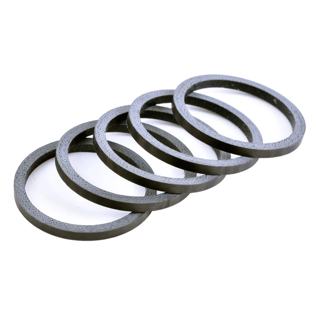 Wheels Manufacturing 1-1/8'' Matte Carbon Headset Spacer - Image 6