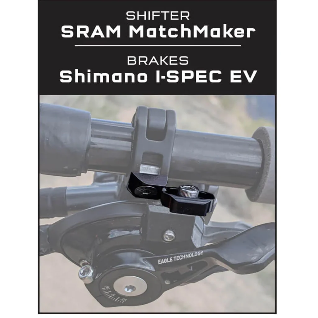 Wolf Tooth Components ShiftMount SRAM Matchmaker to ISEV Brake - Image 2