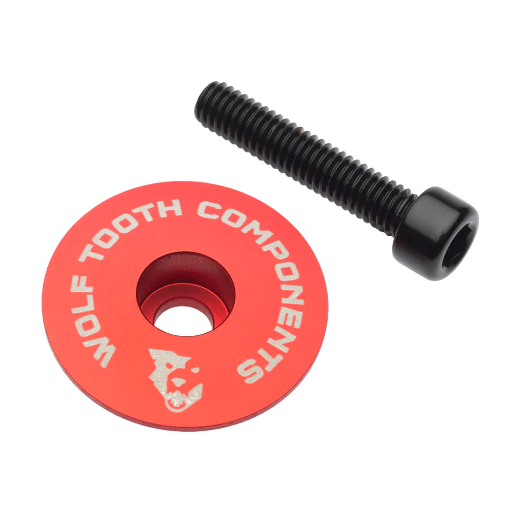Wolf Tooth Components Ultralight Stem Cap & Bolt 1-1/8" - Image 3