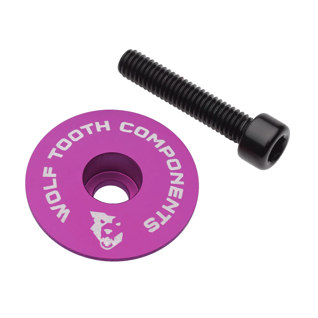 Wolf Tooth Components Ultralight Stem Cap & Bolt 1-1/8" - Image 4